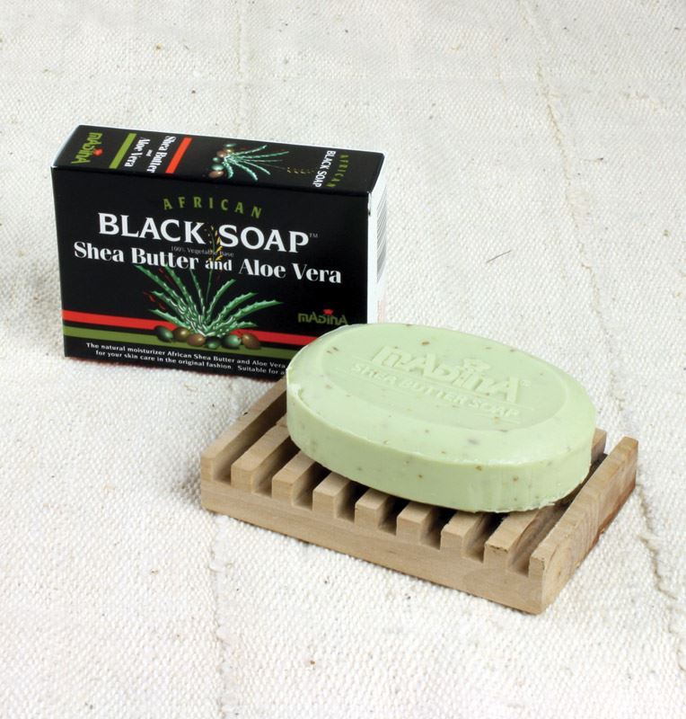 African Black Soap Shea Butter and Aloe Vera