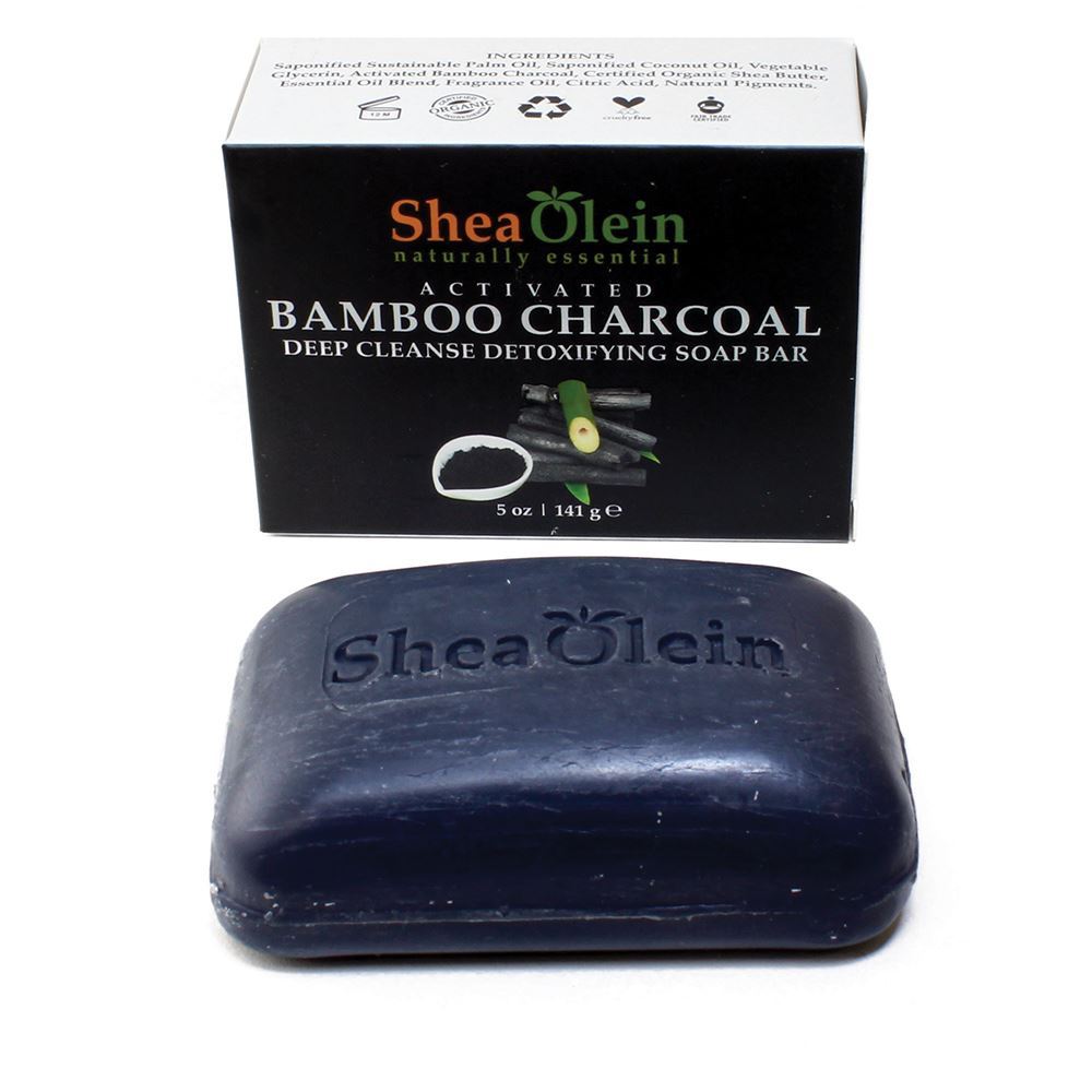 Bamboo Charcoal Soap Bar