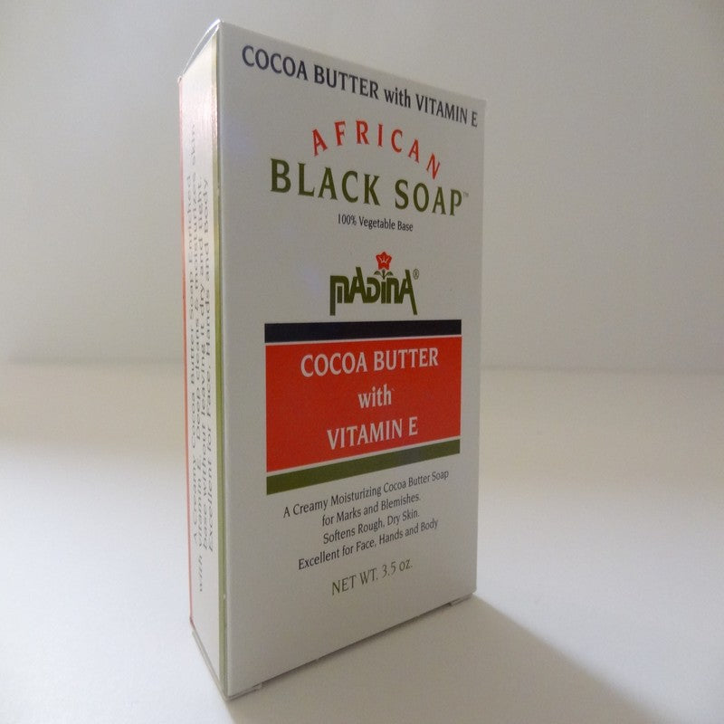 African Black Soap Cocoa Butter with Vitamin E