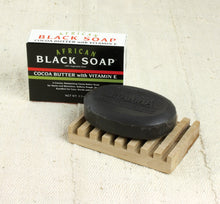 Load image into Gallery viewer, African Black Soap Cocoa Butter with Vitamin E