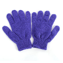 Load image into Gallery viewer, Exfoliating Shower Bath Scrub Wash Gloves