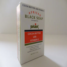 Load image into Gallery viewer, African Black Soap Cocoa Butter with Vitamin E