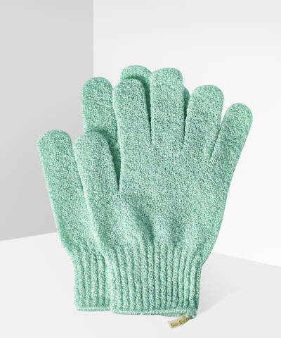 Exfoliating Shower Bath Scrub Wash Gloves