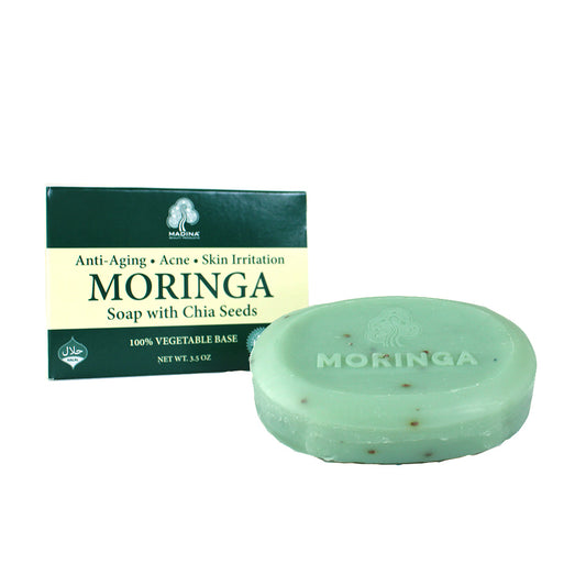 Moringa Soap with Chia Seeds