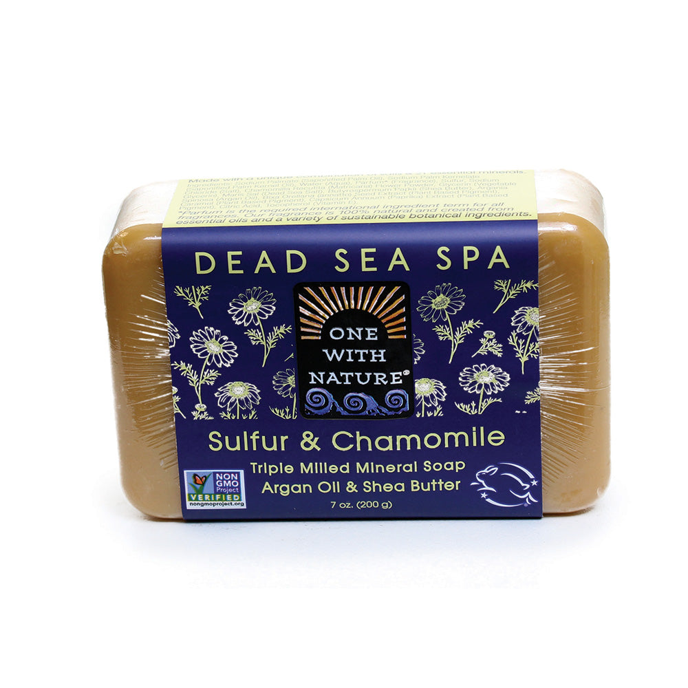 Sulfur & Chamomile Triple Milled Mineral Soap
